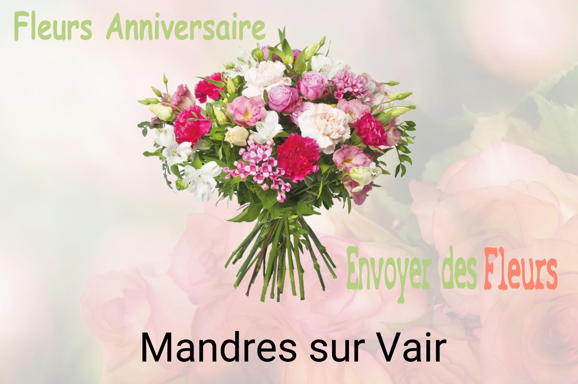 Bouquet de fleurs d’anniversaire livré à Mandres-sur-Vair