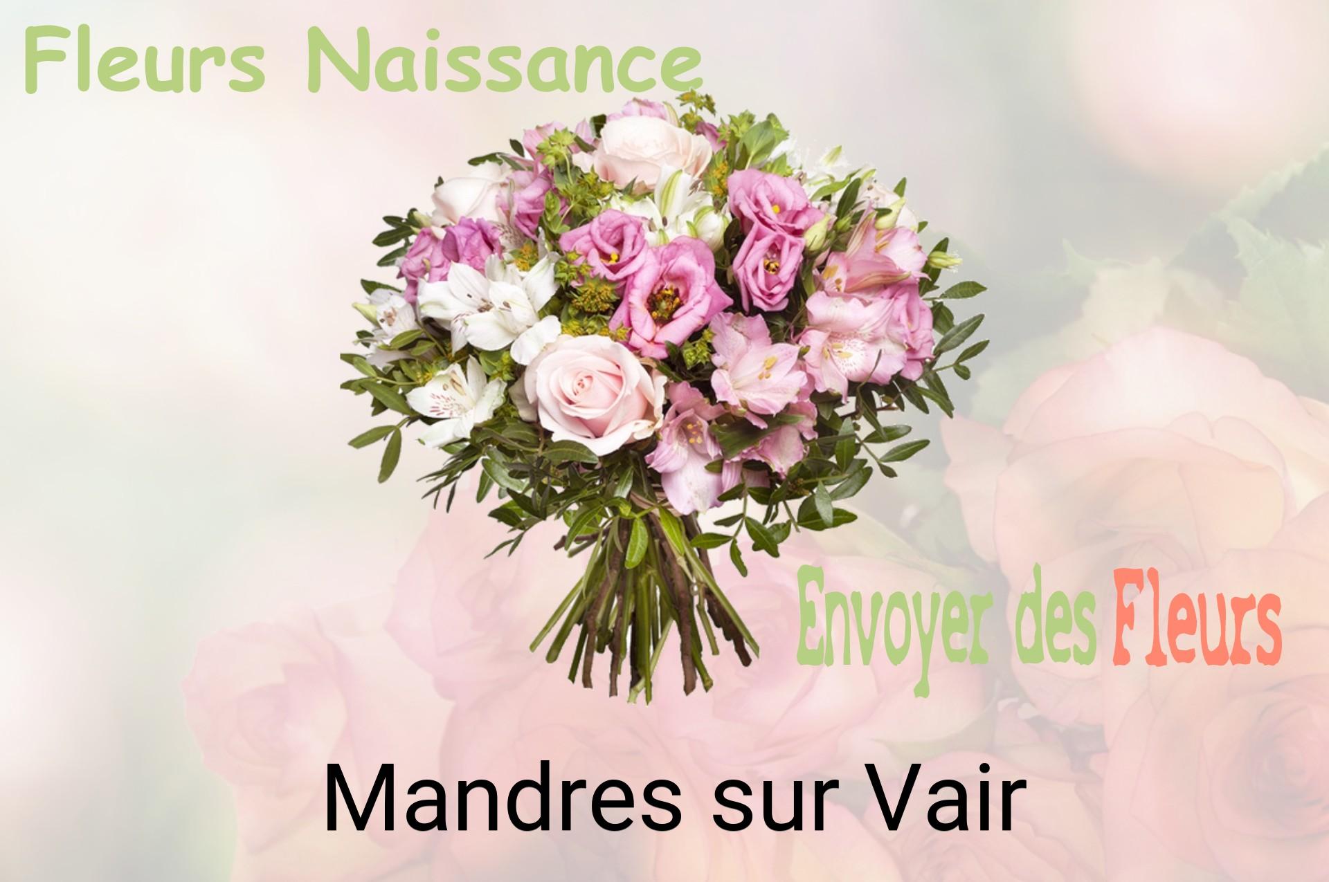 Bouquet de fleurs de naissance livré à Mandres-sur-Vair