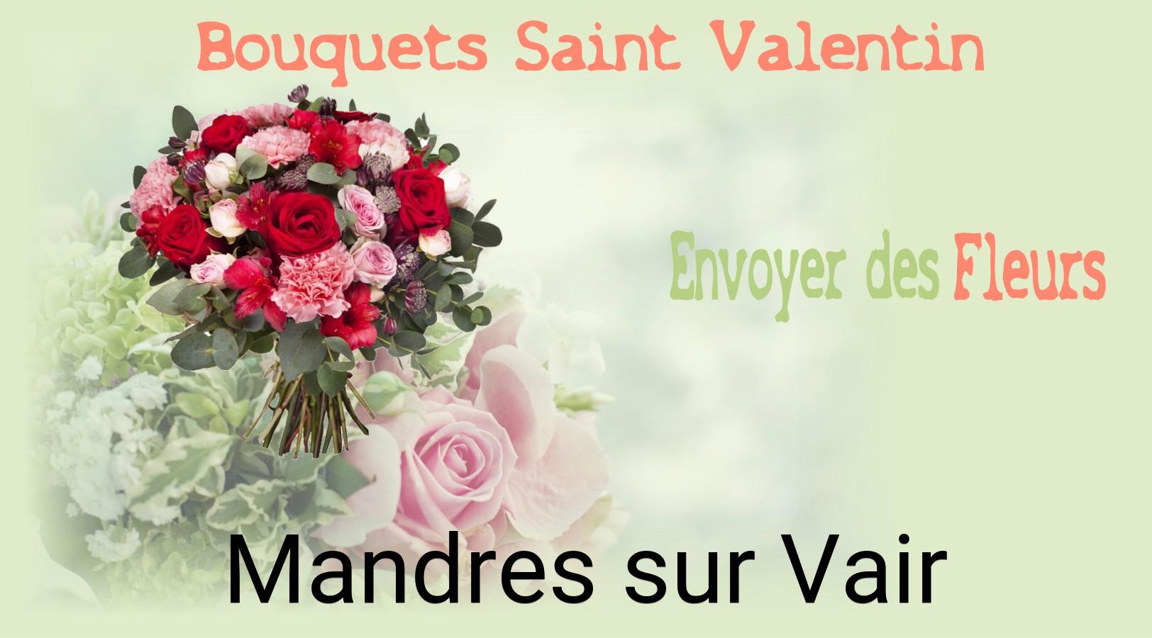 Roses de Saint-Valentin livrées à Mandres-sur-Vair